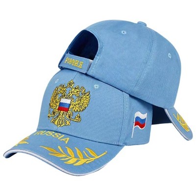Fashionable Unisex Baseball Cap With Embroidered Lettering And Contrast