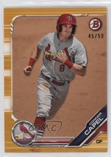 2019 Bowman Draft Gold 45/50 Conner Capel #BD-110 1u6