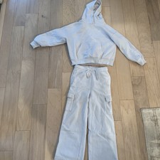 Kids Jordan Track Suit Ice Blue Medium