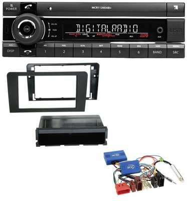 Kienzle Bluetooth CAN-Bus USB DAB Autoradio für Audi A3 ISO 03-06 Aktivsystem sc