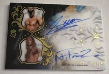 2025 Topps Royalty Wwe Dual Acetate On Card Auto Axiom Nathan Frazer 1425