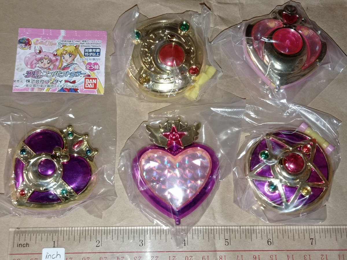 Bandai Sailormoon 20th Anniversary Brooch Compact Mirror Part 1
