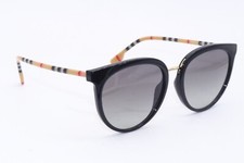 BURBERRY B 4316-F 3853/11 BLACK ROUND GRADIENT AUTHENTIC FRAMES SUNGLASSES 57-19