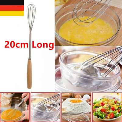 Edelstahl Schneebesen Eggs Beater Wisk Handbuch Draht Schneebesen Werkzeug.