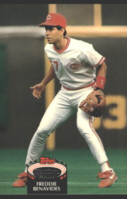 Freddie Benavides #394a 1992 Stadium Club Cincinnati Reds