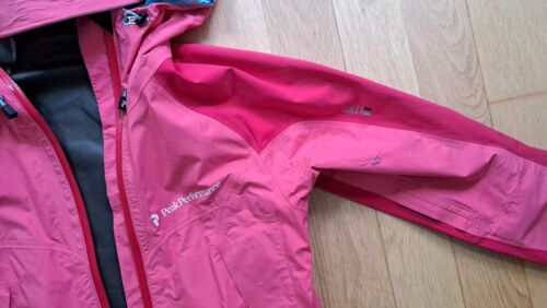 Peak Performance Damen Tourenjacke Hardshelljacke – Pink mit Kapuze 34 36 - Bild 6 von 19