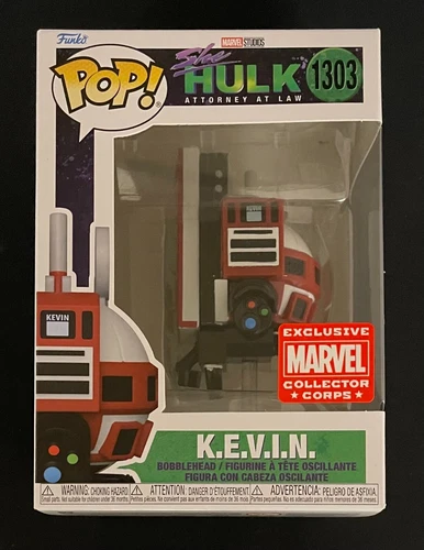 Funko Pop! K.E.V.I.N. She Hulk Marvel Collector Corps Exclusive