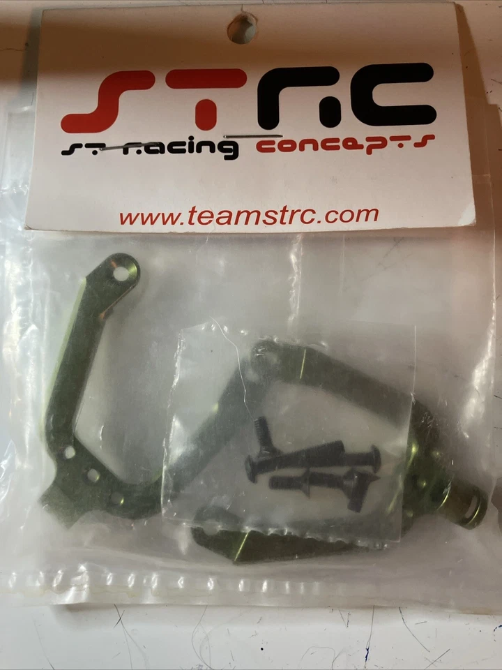 STA80025FG STRC Precision Aluminum Front Shock Tower, Green, for Axial SCX10 - Image 4 of 4