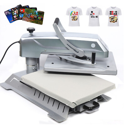 16 x20'' Digital Heat Press Machine T-shirt Heat Transfer Sublimation Swing Away