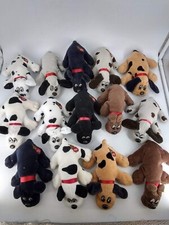 Lot of 14 Vintage 1980s Tonka Pound Puppies Plush 8 inch