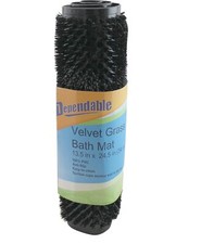 Es Inc. Essentials Grass Textured Spa Quality Foot Scrubber Shower Bath Mat Anti