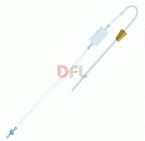 TRAVASATORE MANUALE UNIVERSALE A POLMONE CON RUBINETTO A FARFALLA