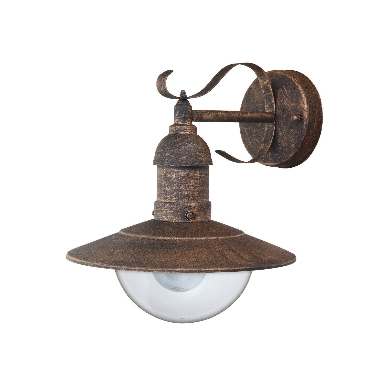 Lampe murale de jardin extérieure E27 éclairage puissant 60W anti-rouille pour entrée