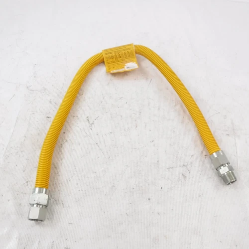 Jones Stephens 1"OD x 36"L 3/4"FNPTx 3/4"MNPT Gas Line Connector Fitting Hose - Picture 1 of 6