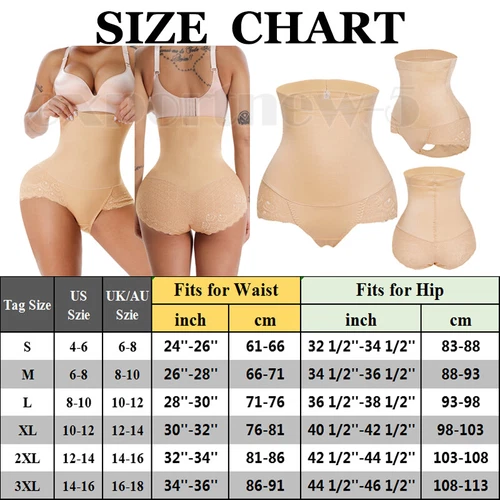 Cross Compression Belly Body Shaper Women High Waist Panties Abs Shaping Briefs - Picture 24 of 32
