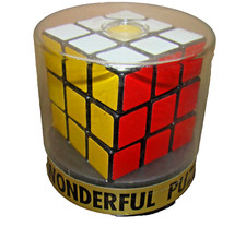 Zauberwürfe Rubik's Cube TAIWN Um 1980 in ungeöffneter Originalverpackung