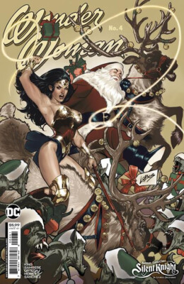 WONDER WOMAN #4 (PABLO VILLALOBOS SANTA CARDSTOCK VARIANT)(2023) ~ DC Comics