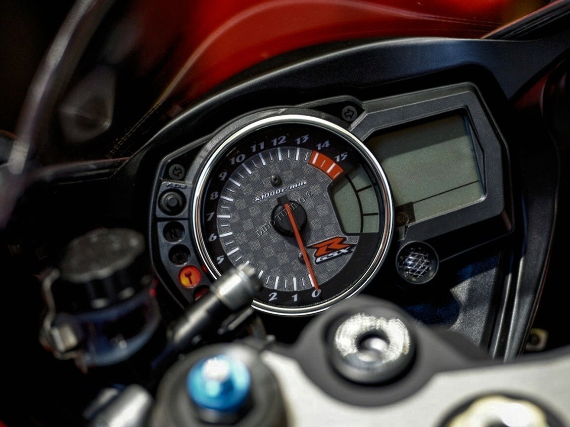 For Suzuki GSX-R1000 K5 K6 Dash Instrument Chrome Rings Polished
