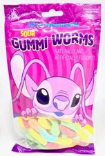 Disney Parks Candy Sour Gummi Worms 6oz Bag - Character Bites Exp11/14/25