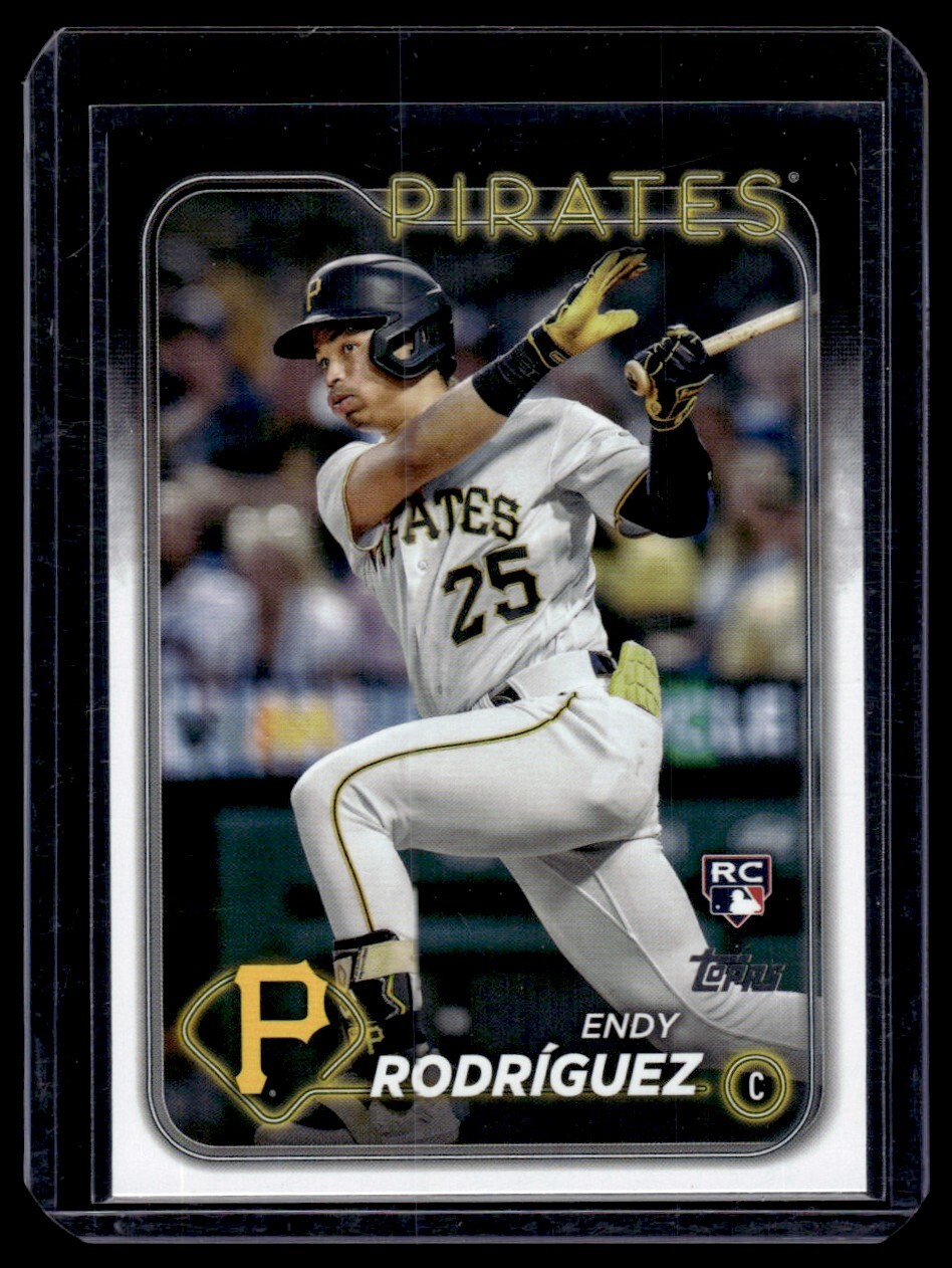 2024 Topps Series 1 Endy Rodriguez RC Pittsburgh Pirates #3