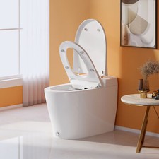 Luxury Smart Toilet Bidet with Automatic Auto Open/close Lid Instant Heated Seat