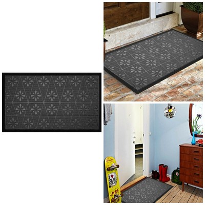 Rubber Floor Mats Entrance Rugs Doormat Waterproof Indoor Outdoor