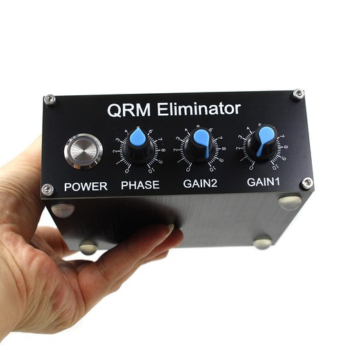 QRM Eliminator X-Phase 1-30 MHz HF Bands /w Aluminum Alloy Case PTT Cable - Zdjęcie 11 z 11