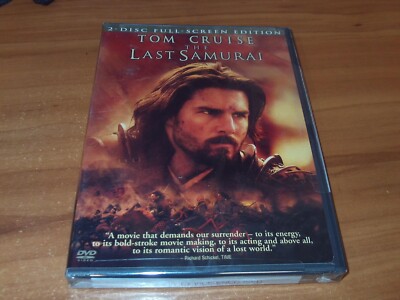 The Last Samurai (DVD, 2004, 2-Disc Set Full Screen) Tom Cruise NEW