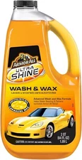 Armor All Ultra Shine Wash and Wax Car Cleaner Soap and Polish, 64 fl oz