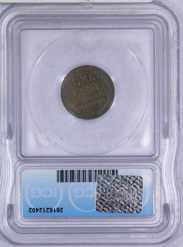 1928-D Lincoln Wheat Cent 1c ICG EF40 XF40 - Picture 2 of 2