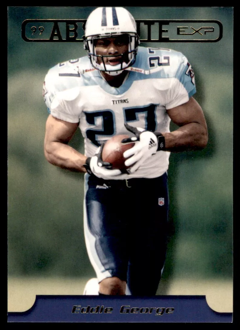 Eddie George trading card