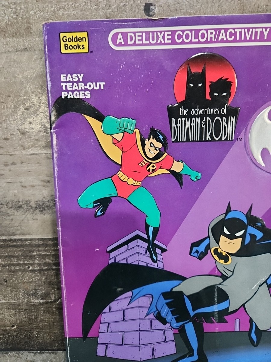 The Adventures of Batman & Robin Golden Books Deluxe Color