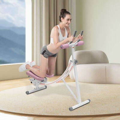 Ab Machine Coaster Abdominal Crunch Trainer for Home Gym Core Abdominal Workout