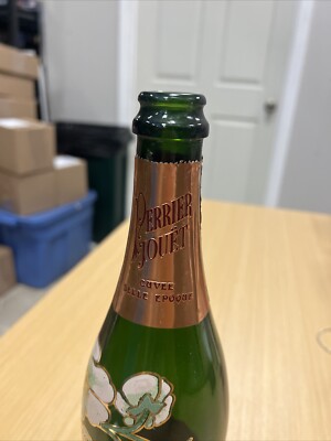 Vintage Perrier-Jouet Fleur De Champagne Bottle~1976~Hand Painted