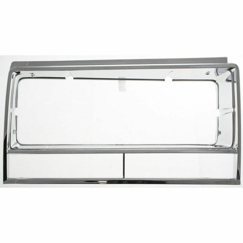 New Set OF 2 LH & RH Side Chrome Head Lamp Door Fits El Camino Caballero - Picture 3 of 3