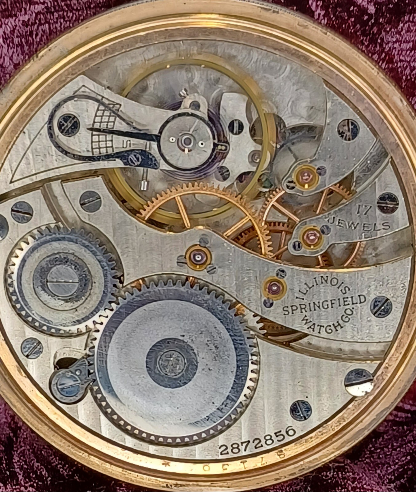 Illinois Watch Co. Grade 304 Pocket Watch image 1
