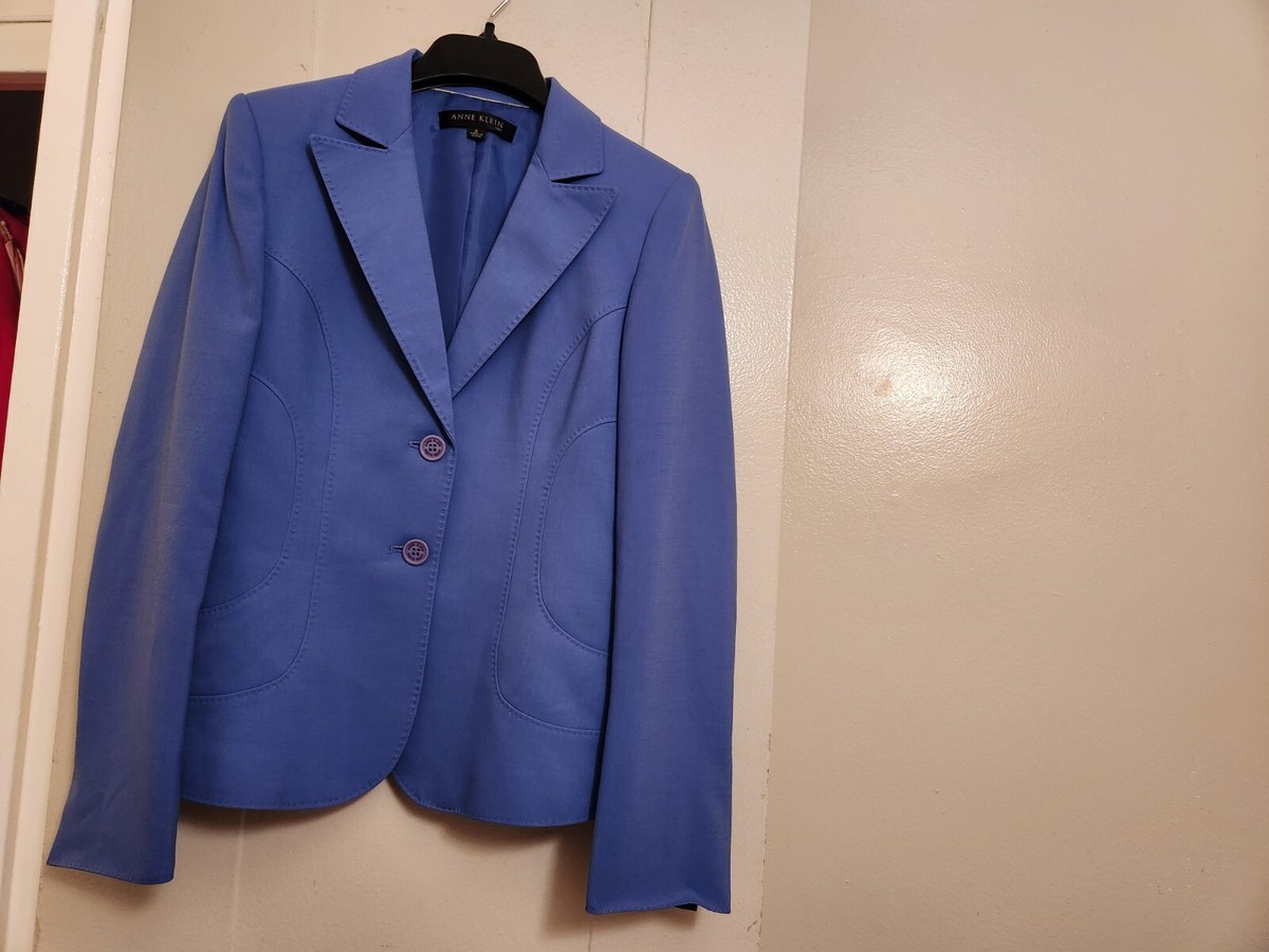 ANNE KLEIN スカートスーツ Anne Klein Co-ord Set Tailored Suit & skirt Blue size 2 NWOT