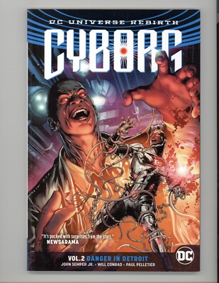 CYBORG Vol. 2 Danger In Detroit DC Universe Rebirth NEW Never Read TPB