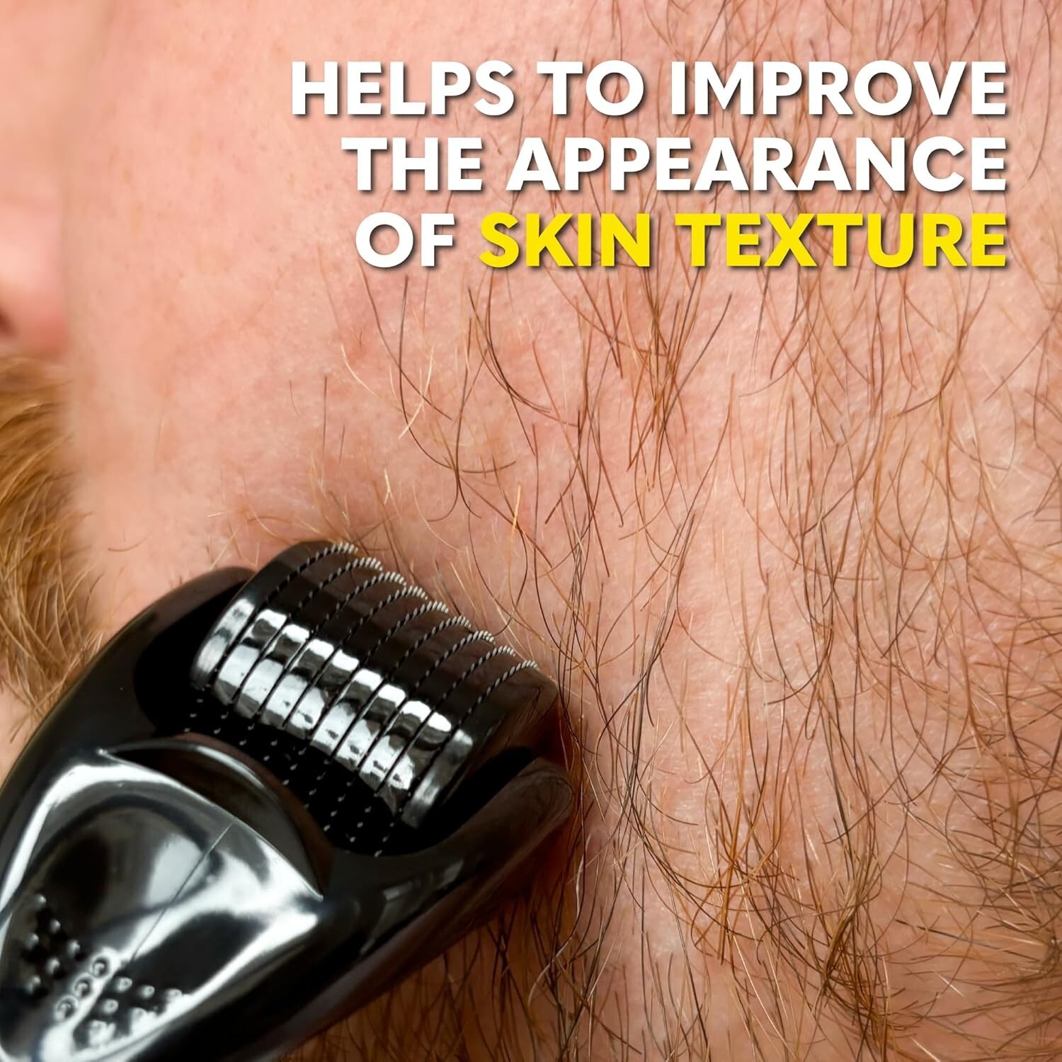 The Beard Club Beard Growth Kit - Derma Roller Beard Growth Oil Sandalwood Be...