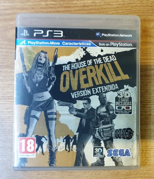 SONY PS3. OVERKILL VERSION EXTENDIDA. NUEVO SIN PRECINTAR