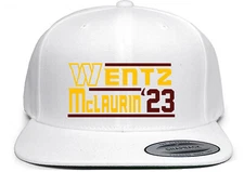 Carson Wentz Terry McLaurin Washington Commanders 2023 Snapback Hat