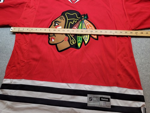 Neu mit Etikett Vintage Chicago Blackhawks Reebok NHL Trikot Herren XL Brandon Saad UVP $ 215 - Bild 14 von 17