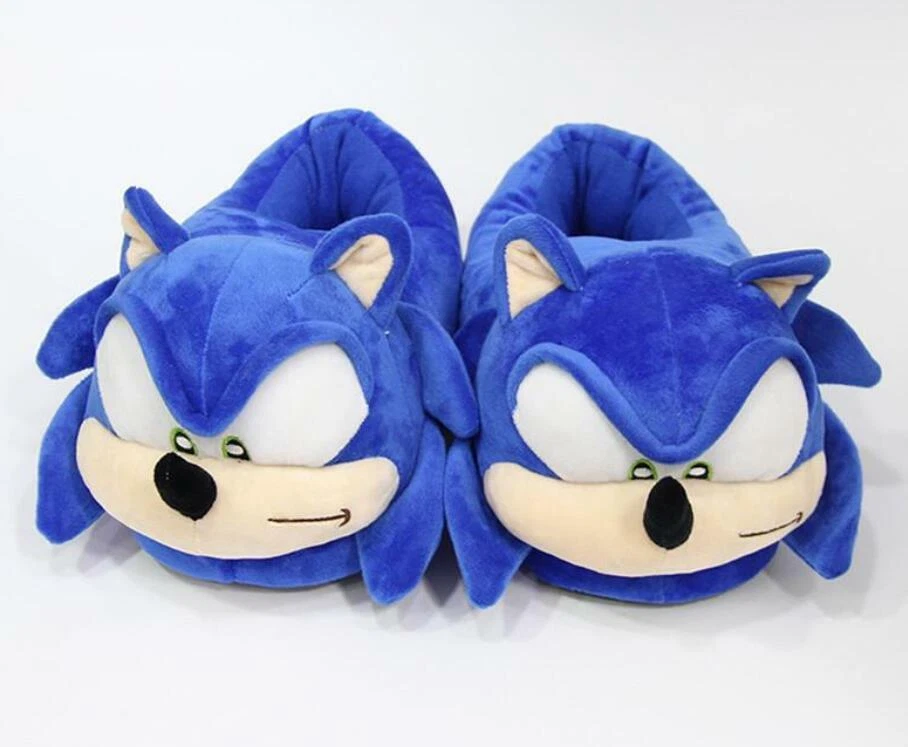 Sonic plush best sale slippers