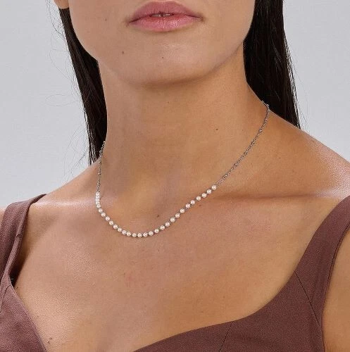 Collana girocollo perle Brosway Essential 44cm BNL037 - Immagine 3 di 3