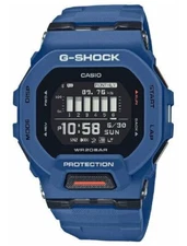 Casio G-Shock Blue Mobile Link Bluetooth Digital Sport Watch GBD-200 GBD200-2