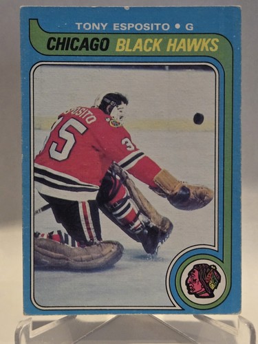 Tony Esposito #80 1979 O-Pee-Chee card