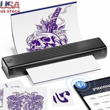 Wireless Tattoo Printer AI Design Thermal Transfer Professionals Easy to Use