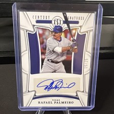 2023 National Treasures Century Signatures Rafael Palmeiro 15/25