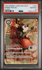 Disney Lorcana Minnie Mouse Sweetheart Princess Fabled 241 Iconic PSA 10