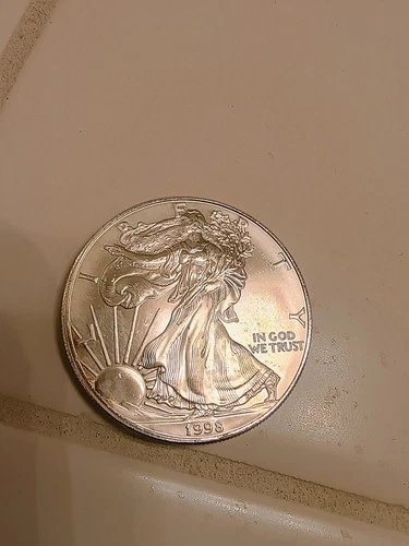 1998 American Silver Eagle 1 Ounce Brilliant Uncirculated
